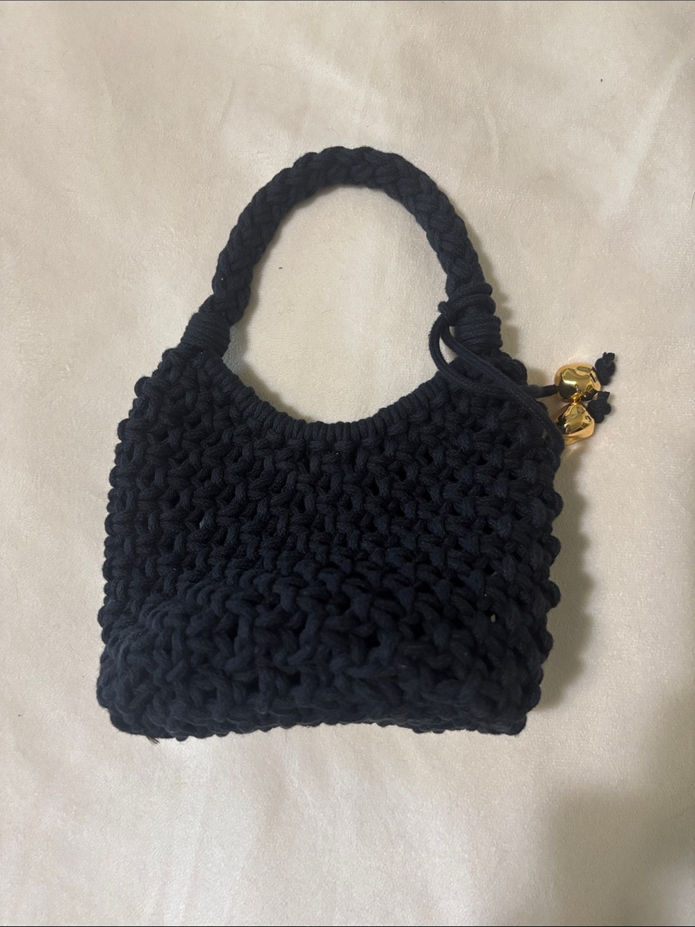 Madewell Black Carmen Rope Mini Bag - Picture 2 of 3